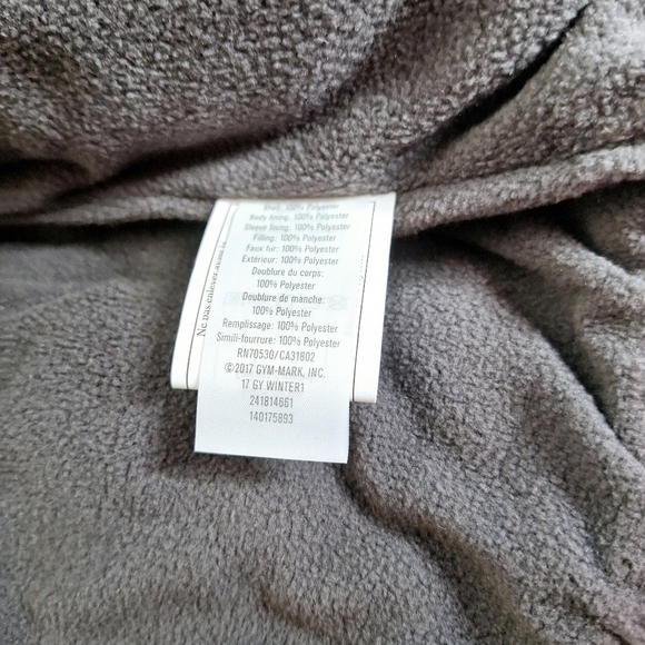 NWT Gymboree Brand"Dots, and a Bow"Fully lined coat girls 5T. FREE HAT & GLOVES. - Picture 7 of 13